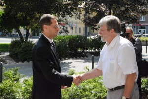 Miniszteri látogatás ismét az Árpádban